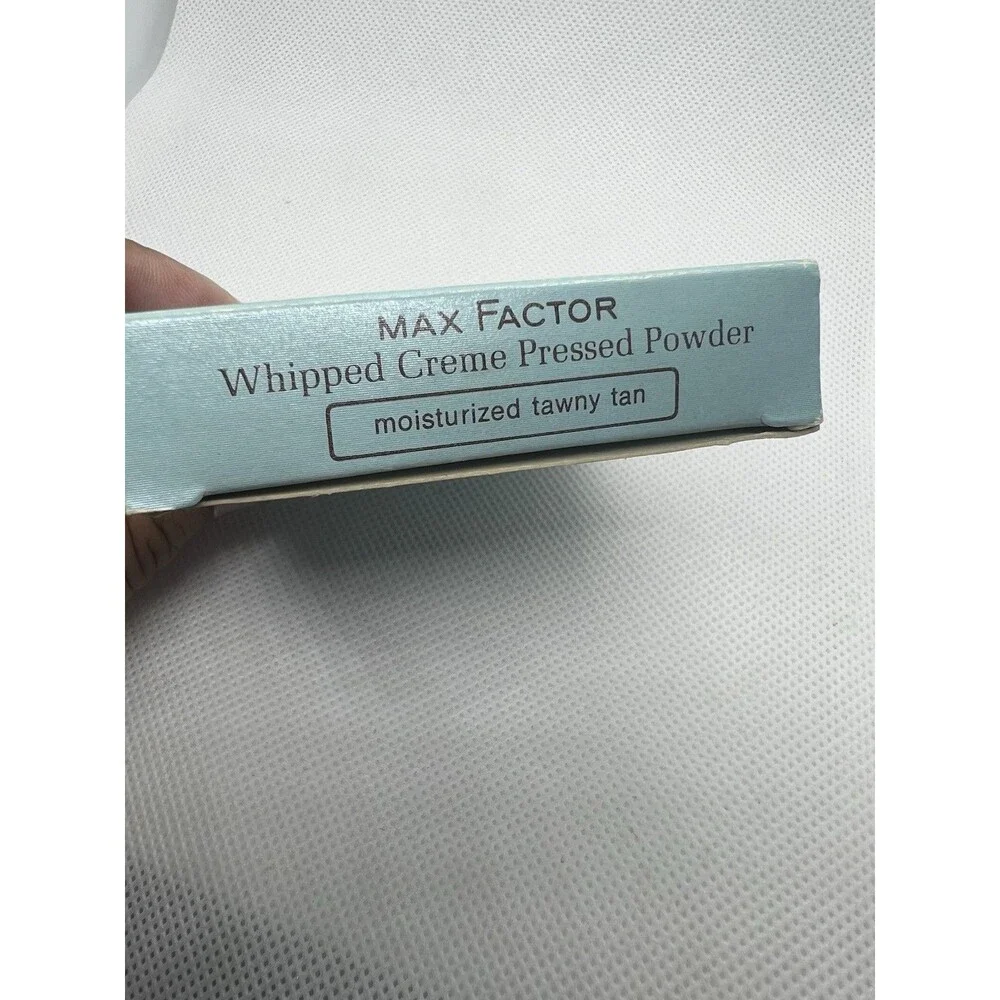 Max Factor UltraLucent Whipped Creme Pressed Powder-VTG 70/80s Formula-Tawny Tan